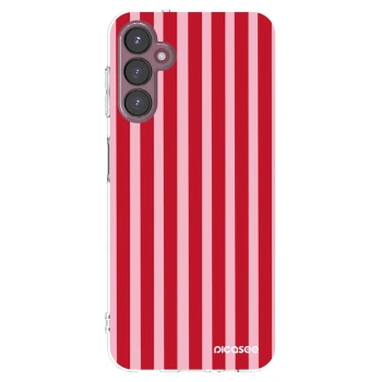 Picasee silikonska prozirna maskica za Samsung Galaxy A05s A057G - Lines red