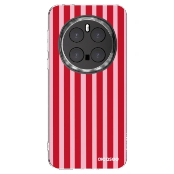 Picasee silikonska prozirna maskica za Honor Magic7 Pro 5G - Lines red