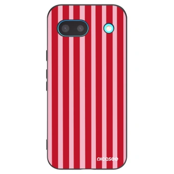 Picasee crna silikonska maskica za Google Pixel 8 - Lines red