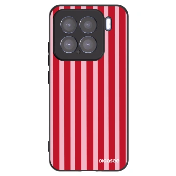 Picasee crna silikonska maskica za Xiaomi 15 - Lines red