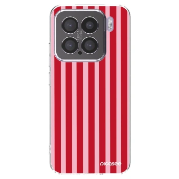 Picasee silikonska prozirna maskica za Xiaomi 15 - Lines red