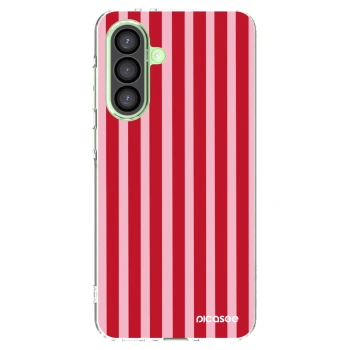 Picasee silikonska prozirna maskica za Samsung Galaxy A26 5G A266B - Lines red