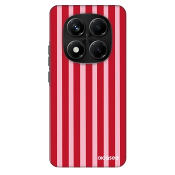 Maskica za Xiaomi Redmi Note 14 Pro+ 5G - Lines red