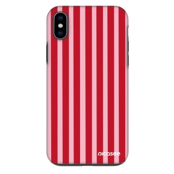 Maskica za Apple iPhone XS Max - Lines red