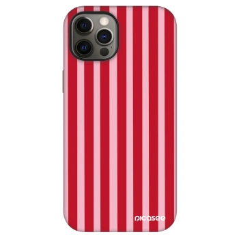 Maskica za Apple iPhone 12 Pro - Lines red