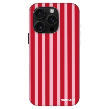 Maskica za Apple iPhone 16 Pro - Lines red