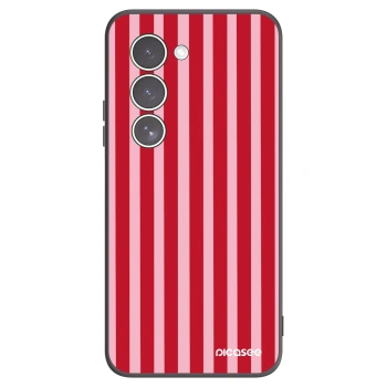 Picasee crna silikonska maskica za Xiaomi Redmi 15 5G - Lines red