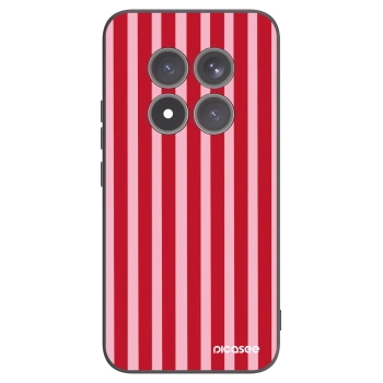 Picasee crna silikonska maskica za Xiaomi Redmi Note 15 Pro+ - Lines red