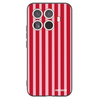 Picasee crna silikonska maskica za Xiaomi 15T Pro - Lines red