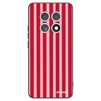 Picasee crna silikonska maskica za Xiaomi Redmi Note 15 4G - Lines red