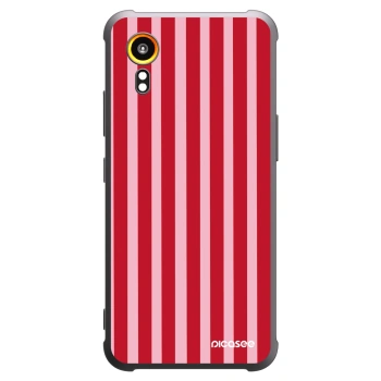 Maskica za Samsung Galaxy Xcover 7 - Lines red