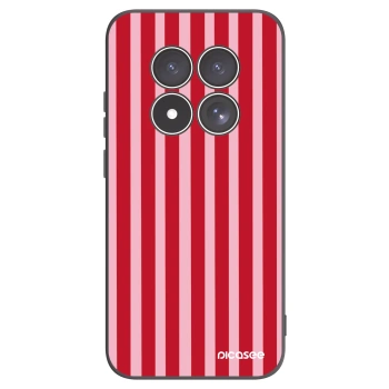 Picasee crna silikonska maskica za Xiaomi Redmi Note 15 Pro 5G - Lines red