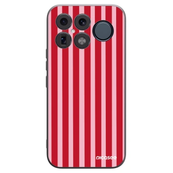 Picasee crna silikonska maskica za Xiaomi Poco F8 Ultra - Lines red