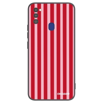 Maskica za Samsung Galaxy M21 M215F - Lines red