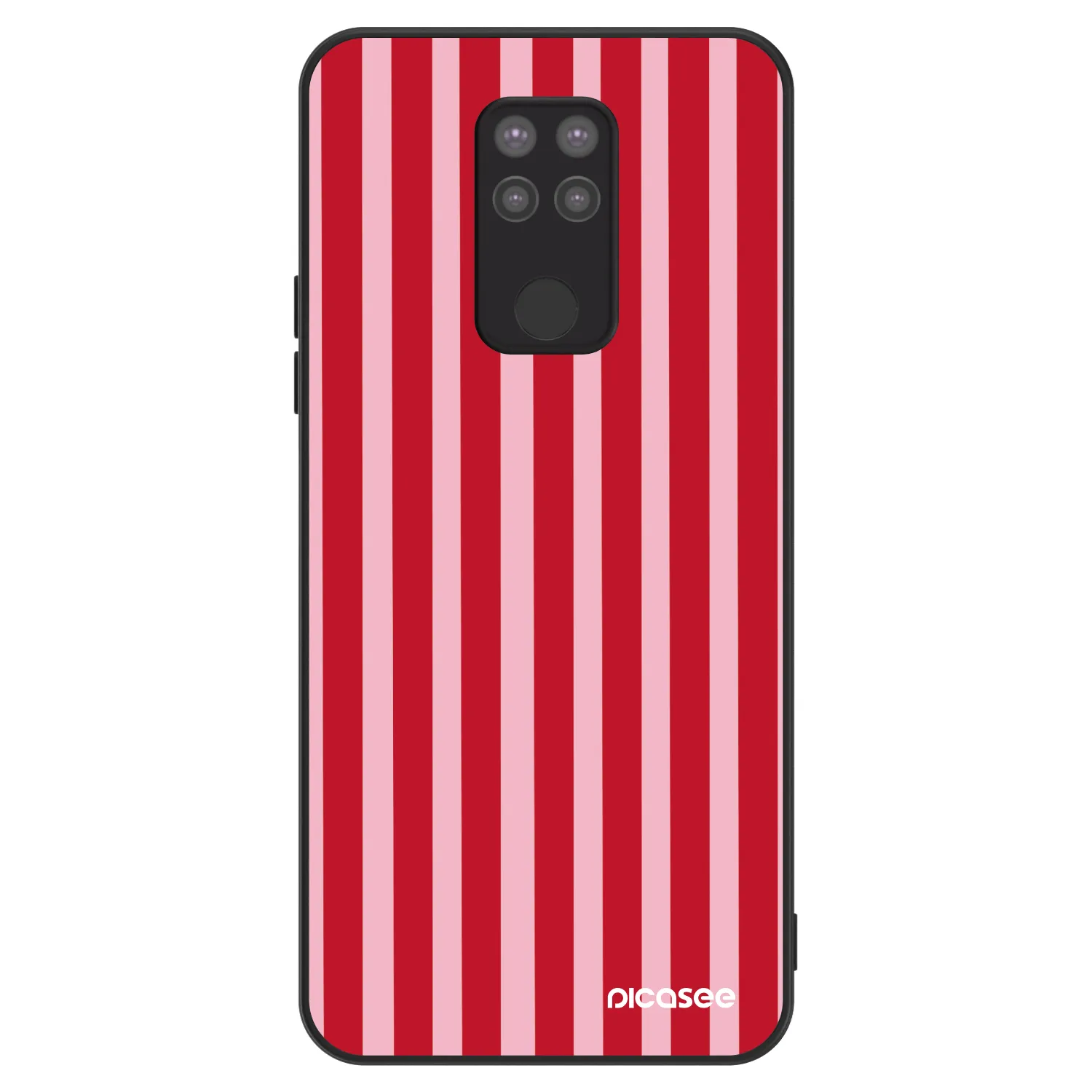 Picasee ULTIMATE CASE za Xiaomi Redmi Note 9 - Lines red
