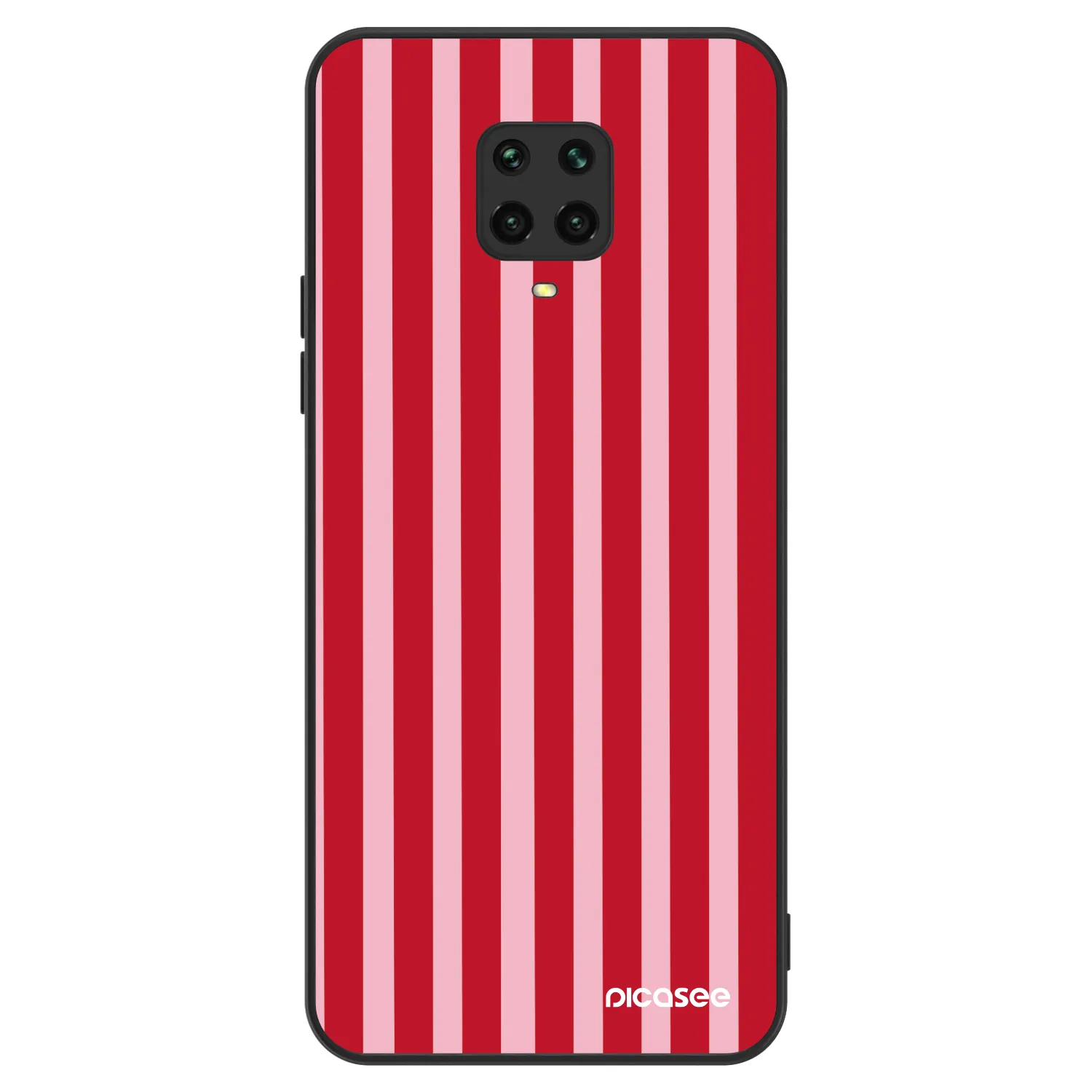 Picasee ULTIMATE CASE za Xiaomi Redmi Note 9 Pro - Lines red