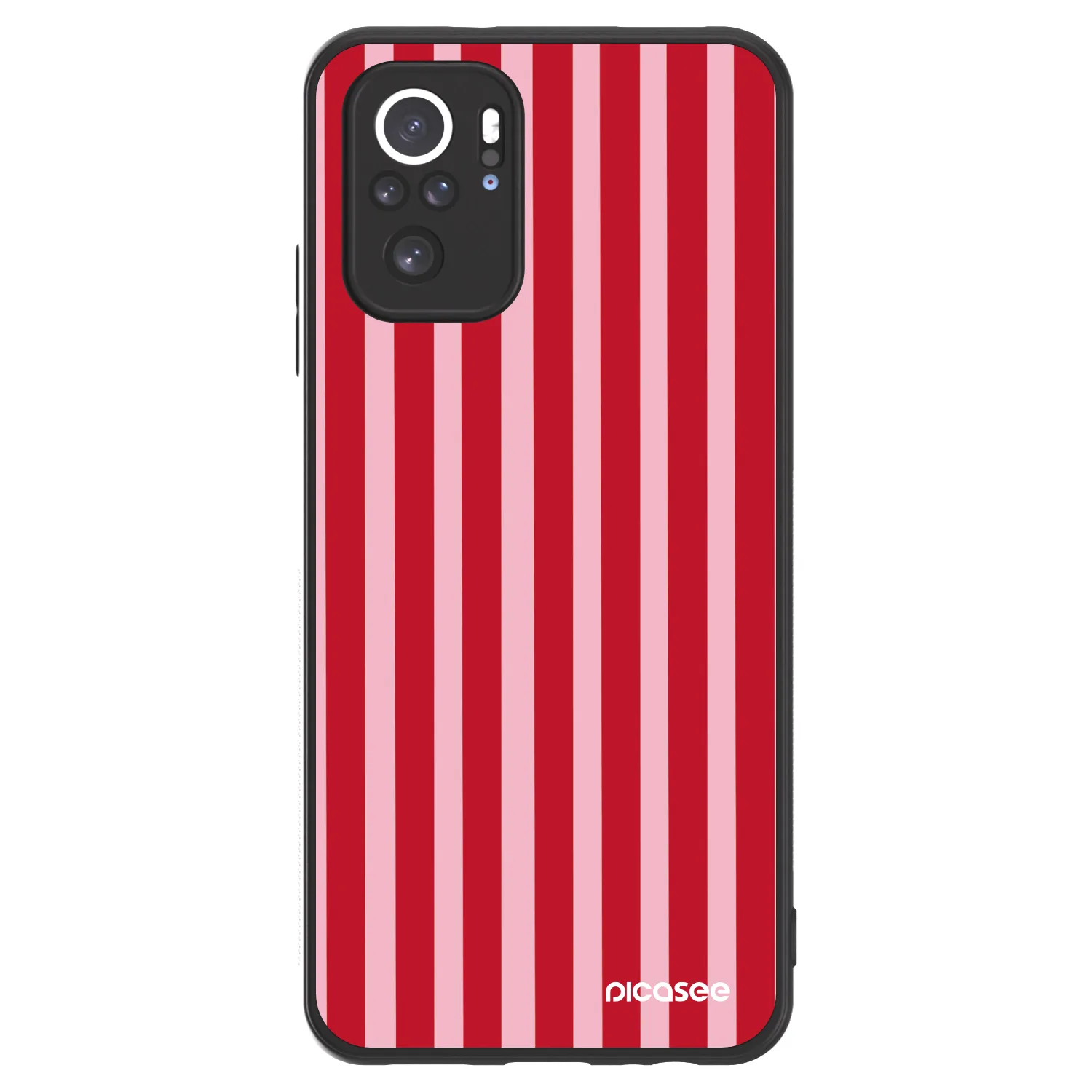 Picasee ULTIMATE CASE za Xiaomi Redmi Note 10 - Lines red