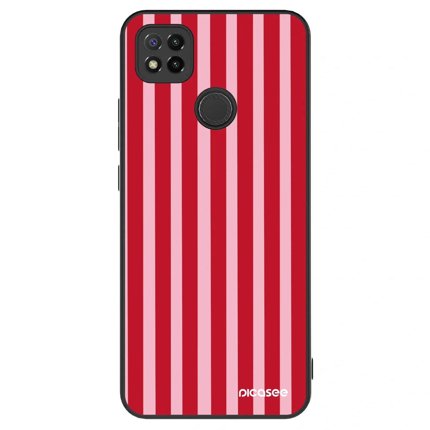 Picasee ULTIMATE CASE za Xiaomi Redmi 9C - Lines red
