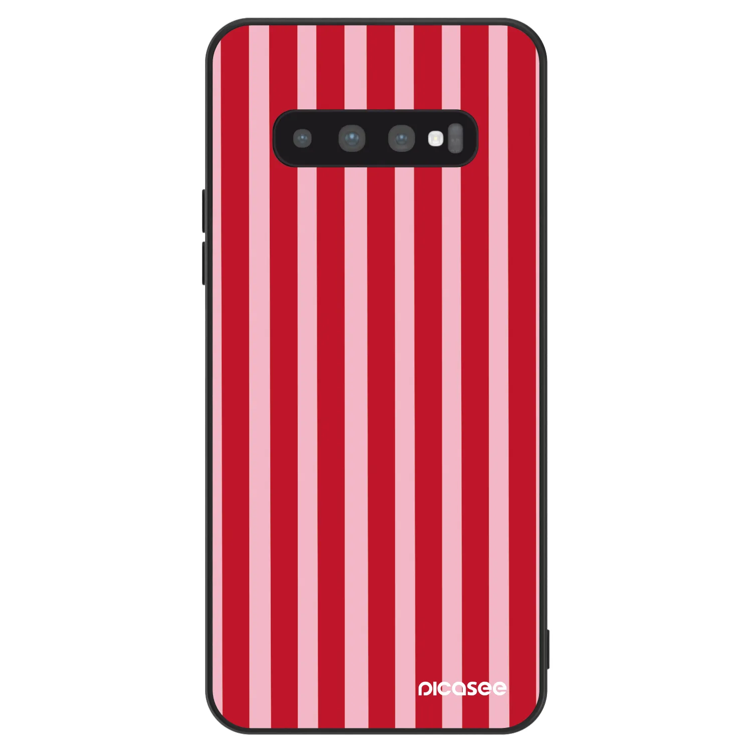 Picasee ULTIMATE CASE za Samsung Galaxy S10 G973 - Lines red