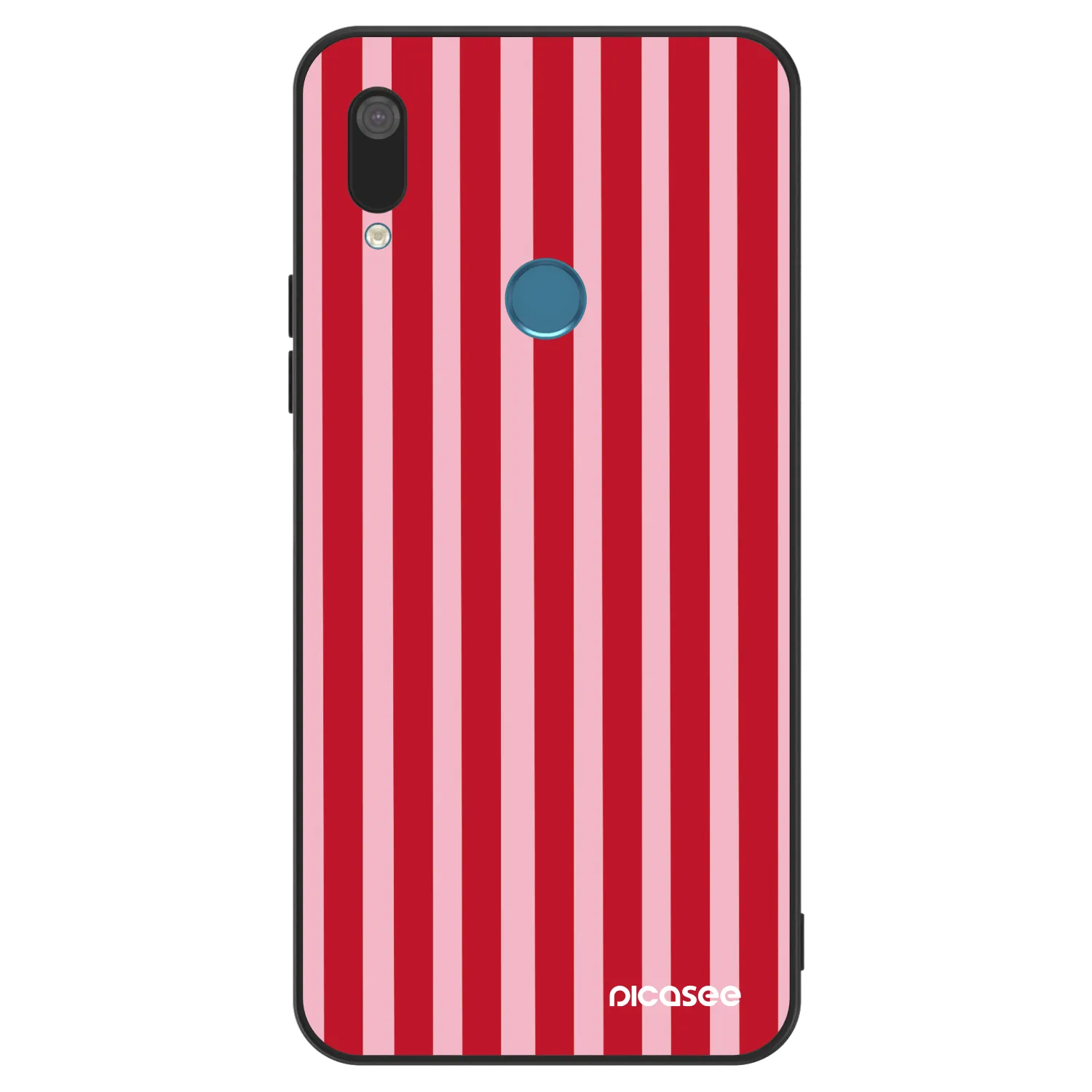 Picasee ULTIMATE CASE za Huawei Y7 2019 - Lines red