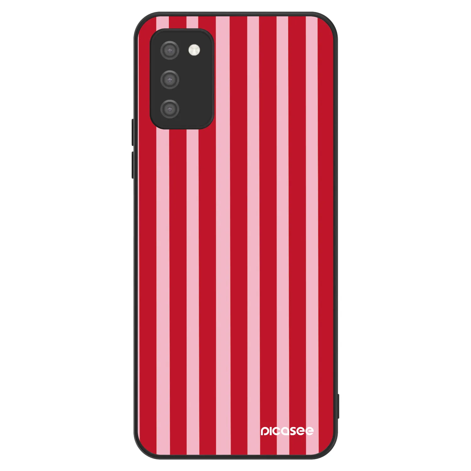 Picasee ULTIMATE CASE za Samsung Galaxy A02s A025G - Lines red