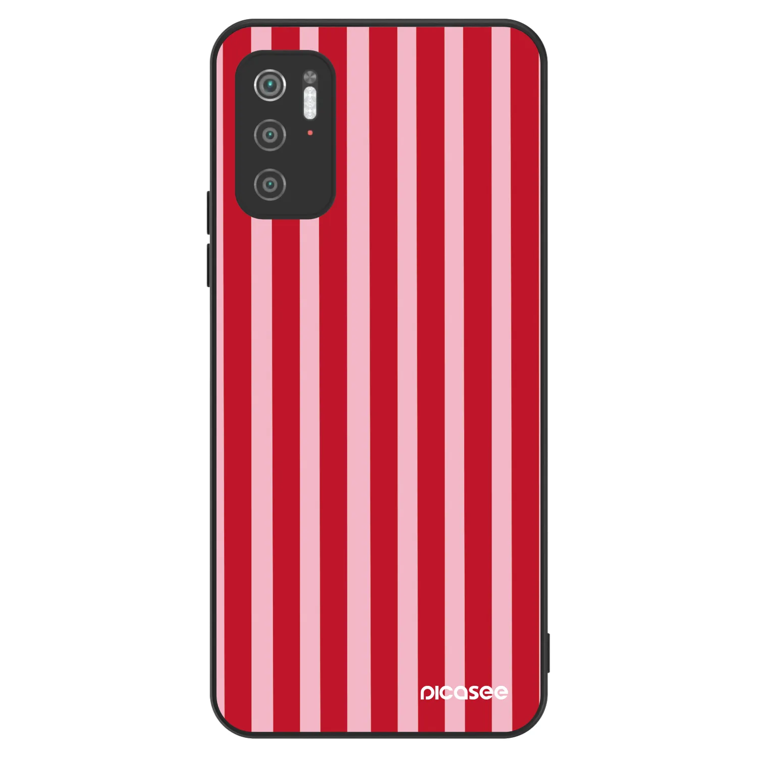 Picasee ULTIMATE CASE za Xiaomi Poco M3 Pro 5G - Lines red