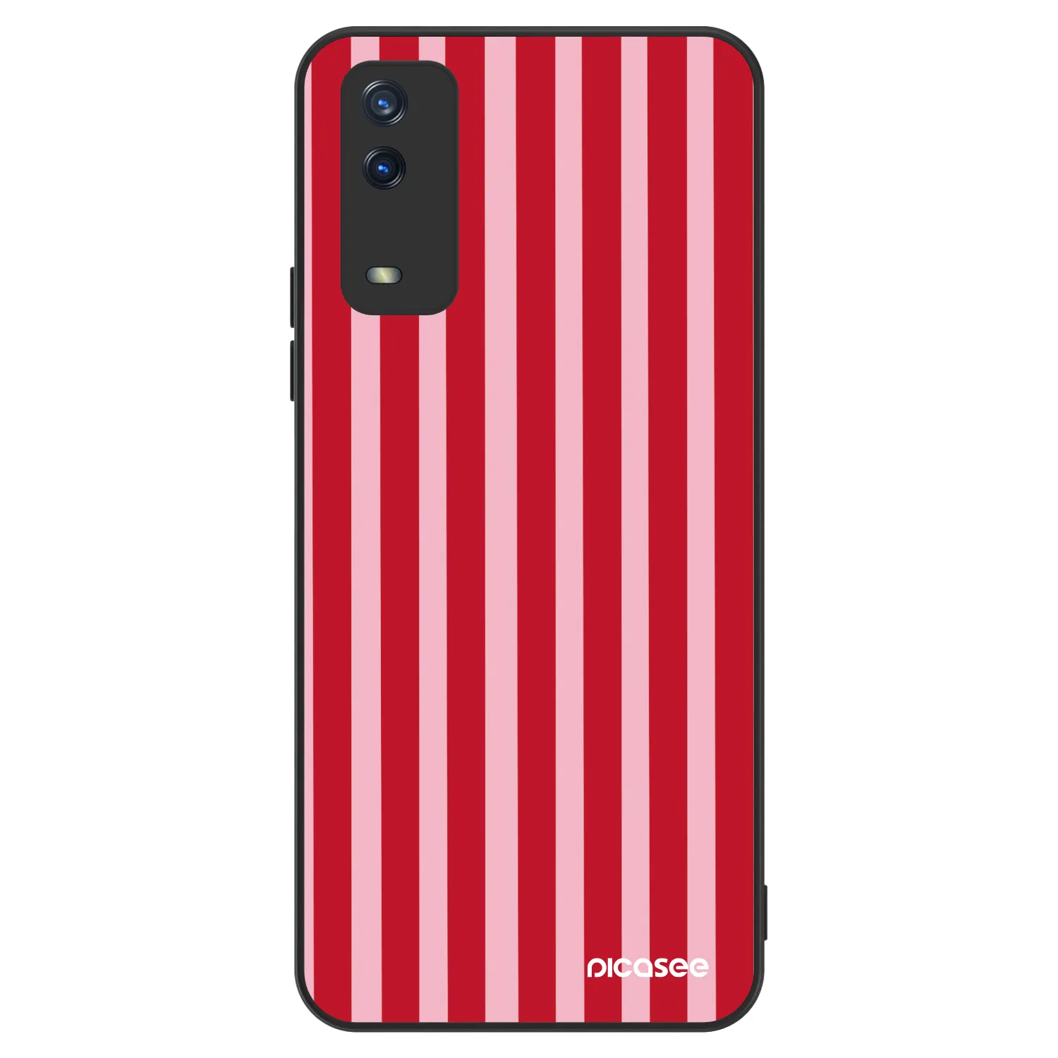 Picasee ULTIMATE CASE za Vivo Y11s - Lines red