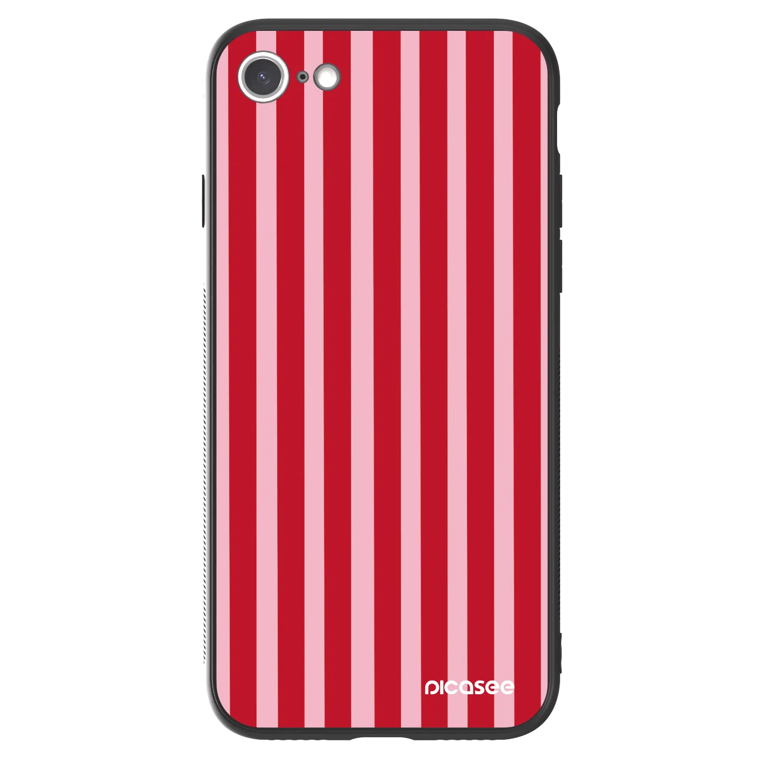 Picasee ULTIMATE CASE za Apple iPhone SE 2022 - Lines red