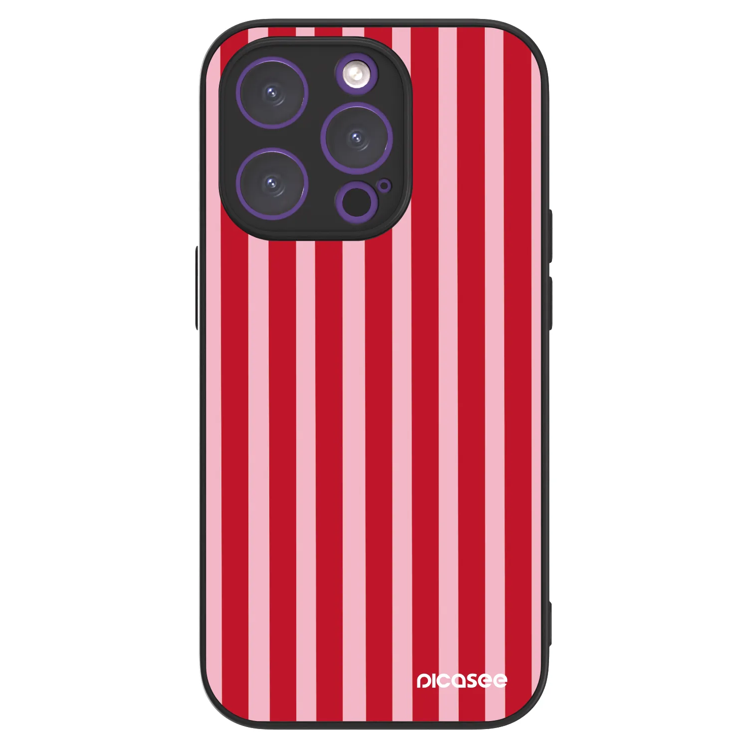 Picasee ULTIMATE CASE za Apple iPhone 14 Pro - Lines red