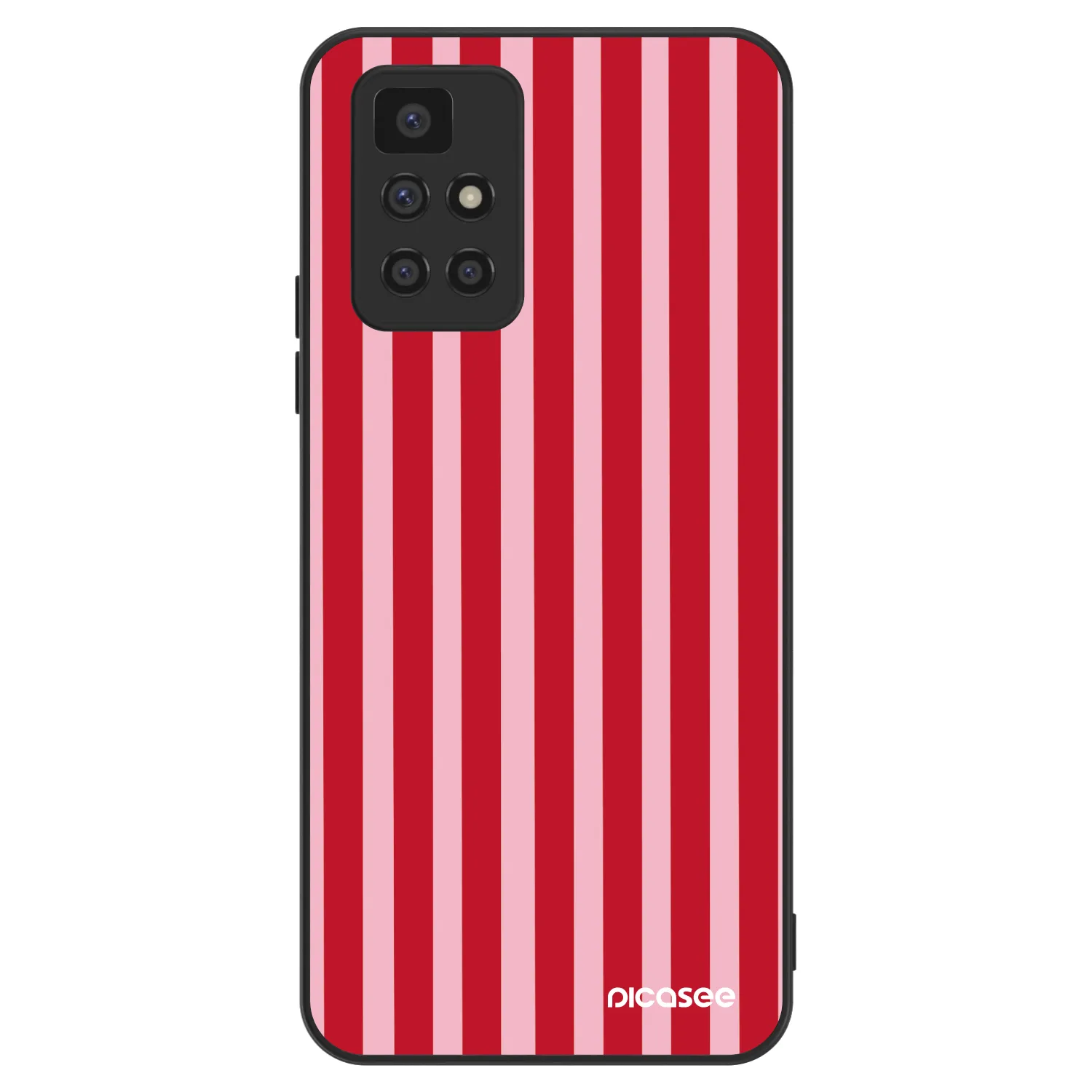 Picasee ULTIMATE CASE za Xiaomi Redmi 10 (2022) - Lines red