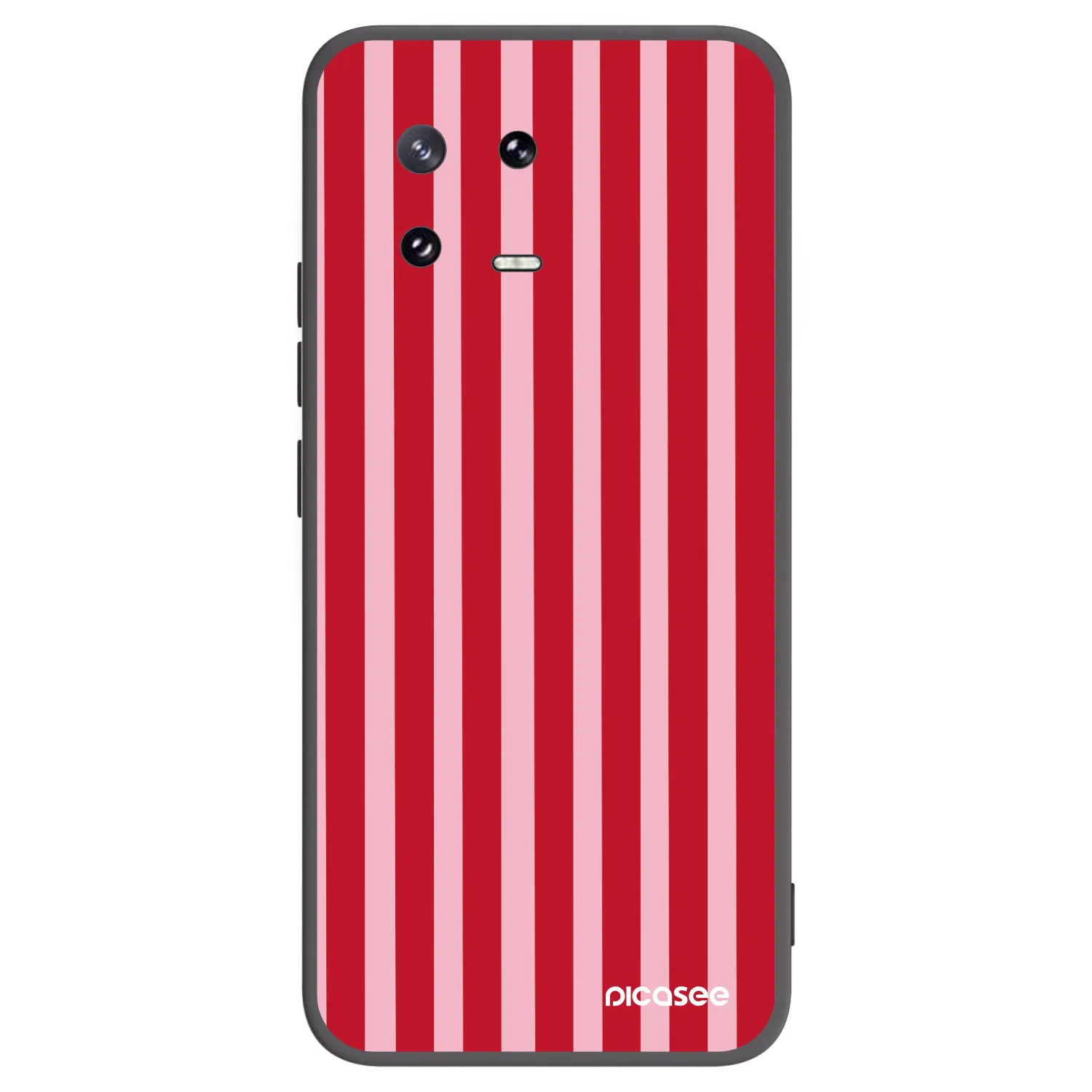 Picasee crna silikonska maskica za Xiaomi 13 Pro - Lines red