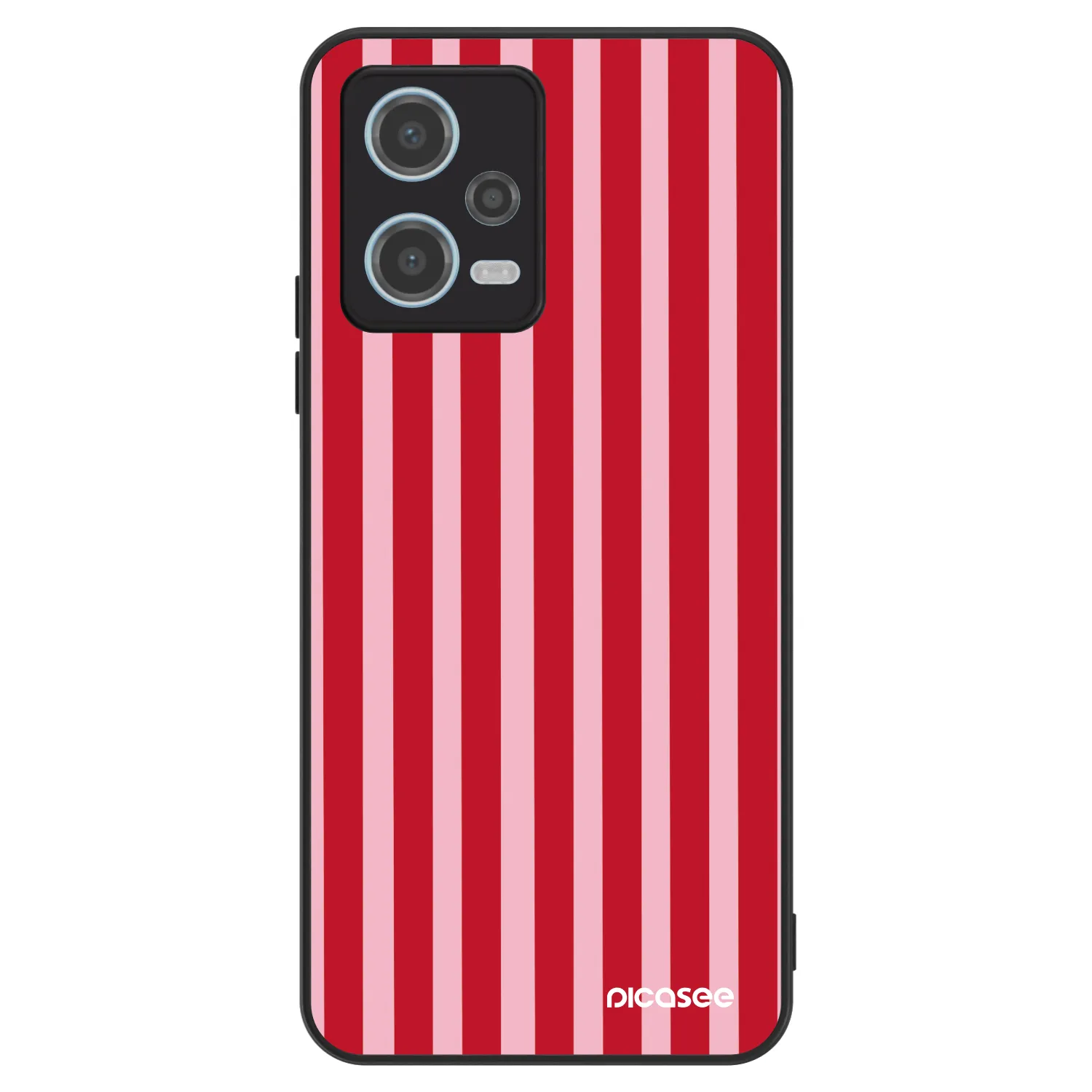 Picasee ULTIMATE CASE za Xiaomi Redmi Note 12 5G - Lines red