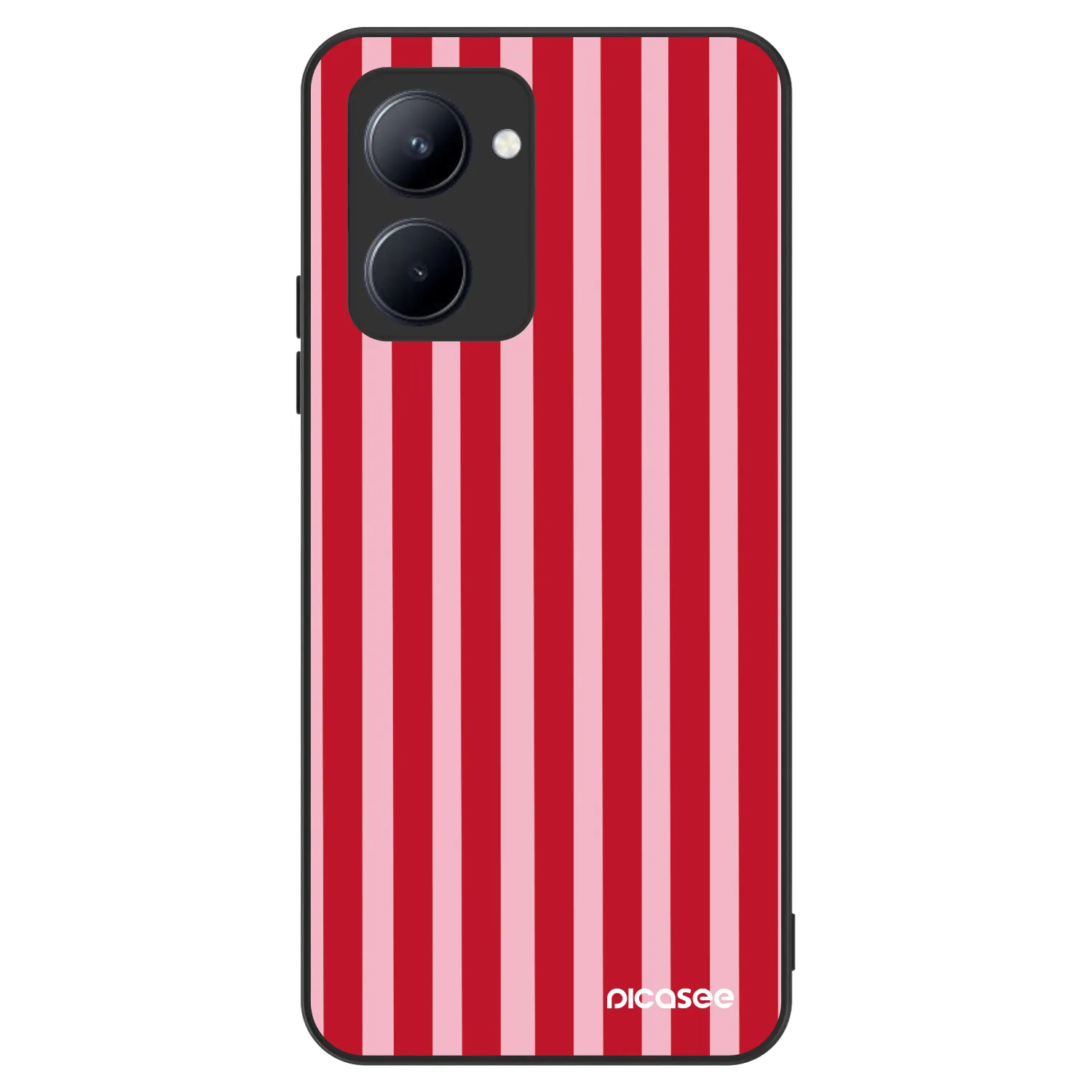 Picasee ULTIMATE CASE za Realme C33 (2023) - Lines red