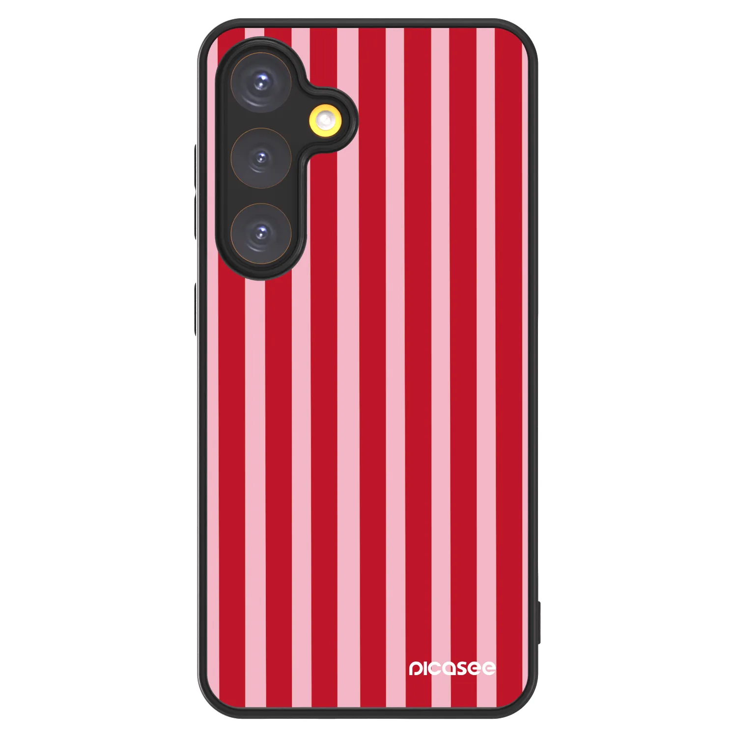 Picasee ULTIMATE CASE PowerShare za Samsung Galaxy S24 S921B 5G - Lines red
