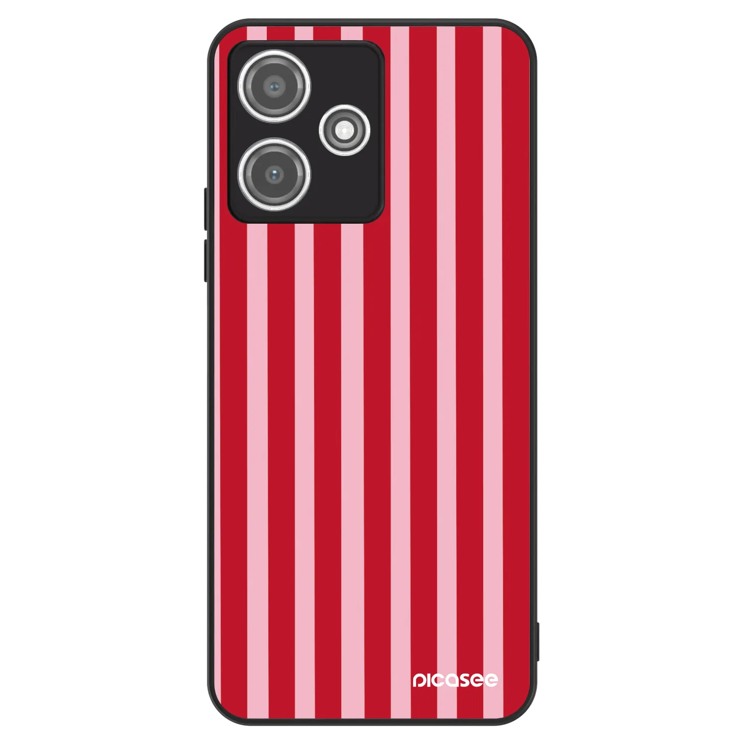 Picasee ULTIMATE CASE za Xiaomi Redmi 12 5G - Lines red