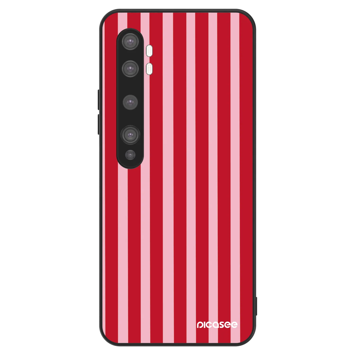 Picasee ULTIMATE CASE za Xiaomi Mi Note 10 (Pro) - Lines red
