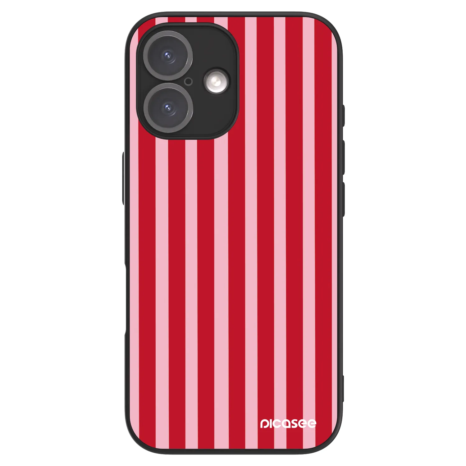 Picasee ULTIMATE CASE MagSafe za Apple iPhone 16 - Lines red