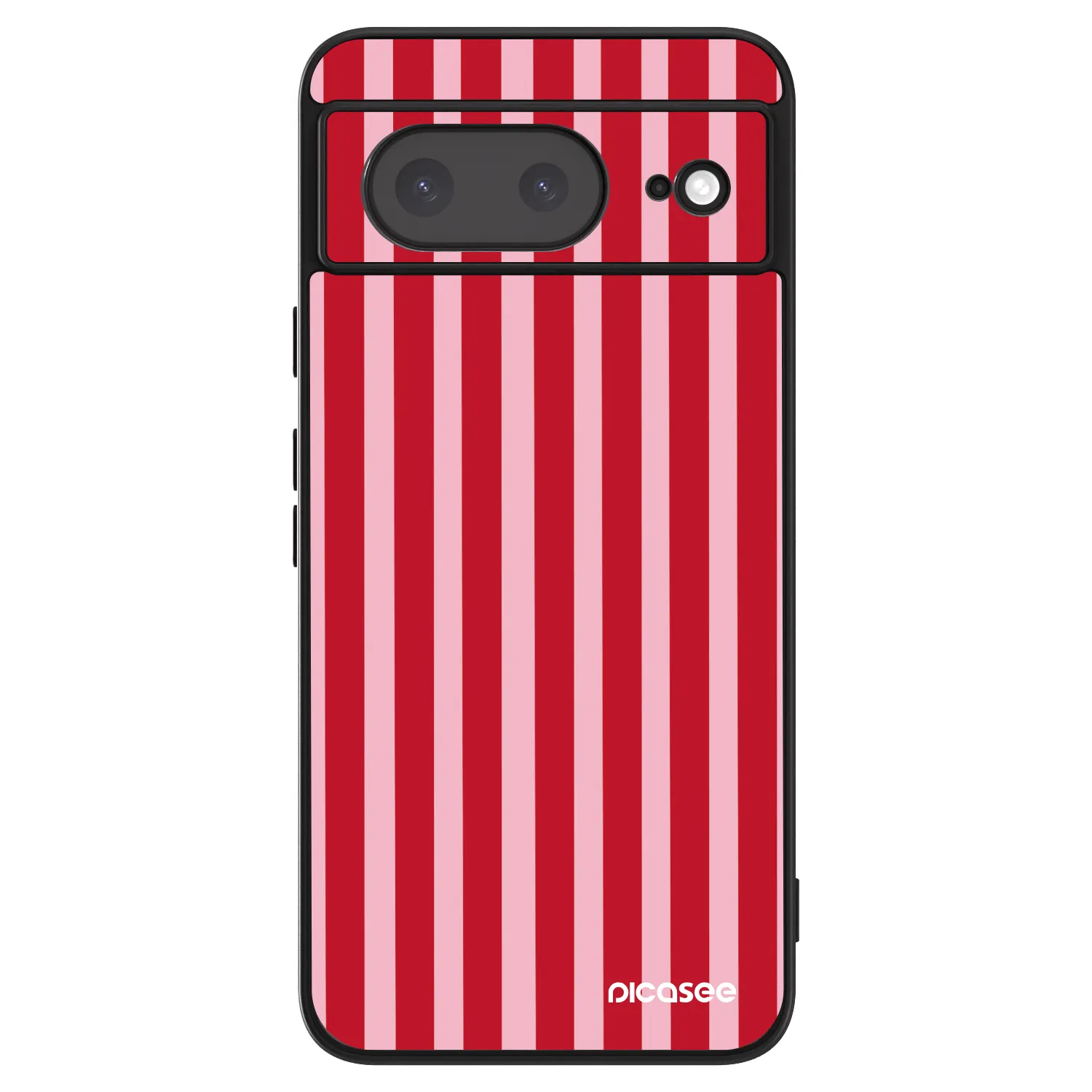 Picasee ULTIMATE CASE za Google Pixel 8a - Lines red