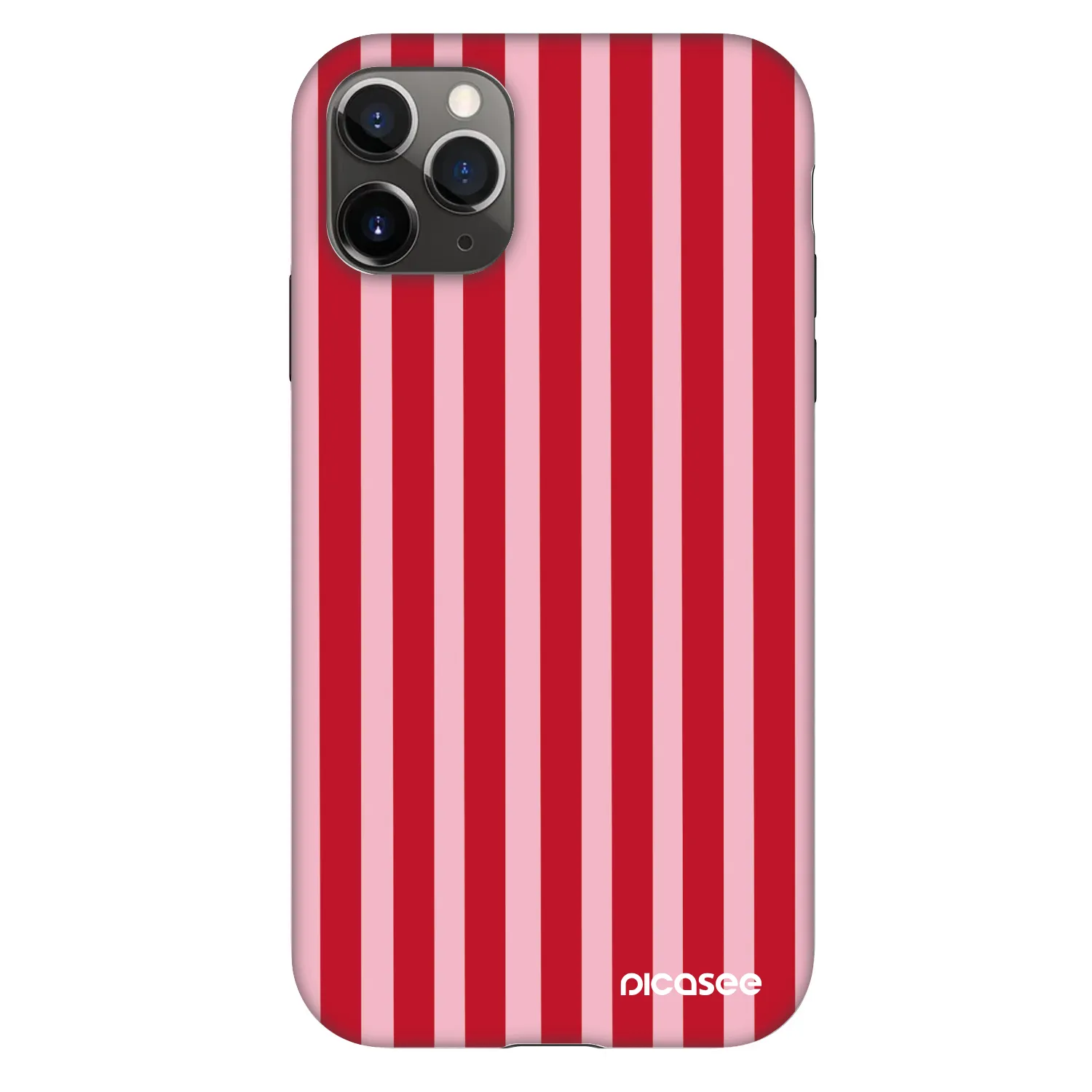 Picasee Fashion Case za Apple iPhone 11 Pro - Lines red