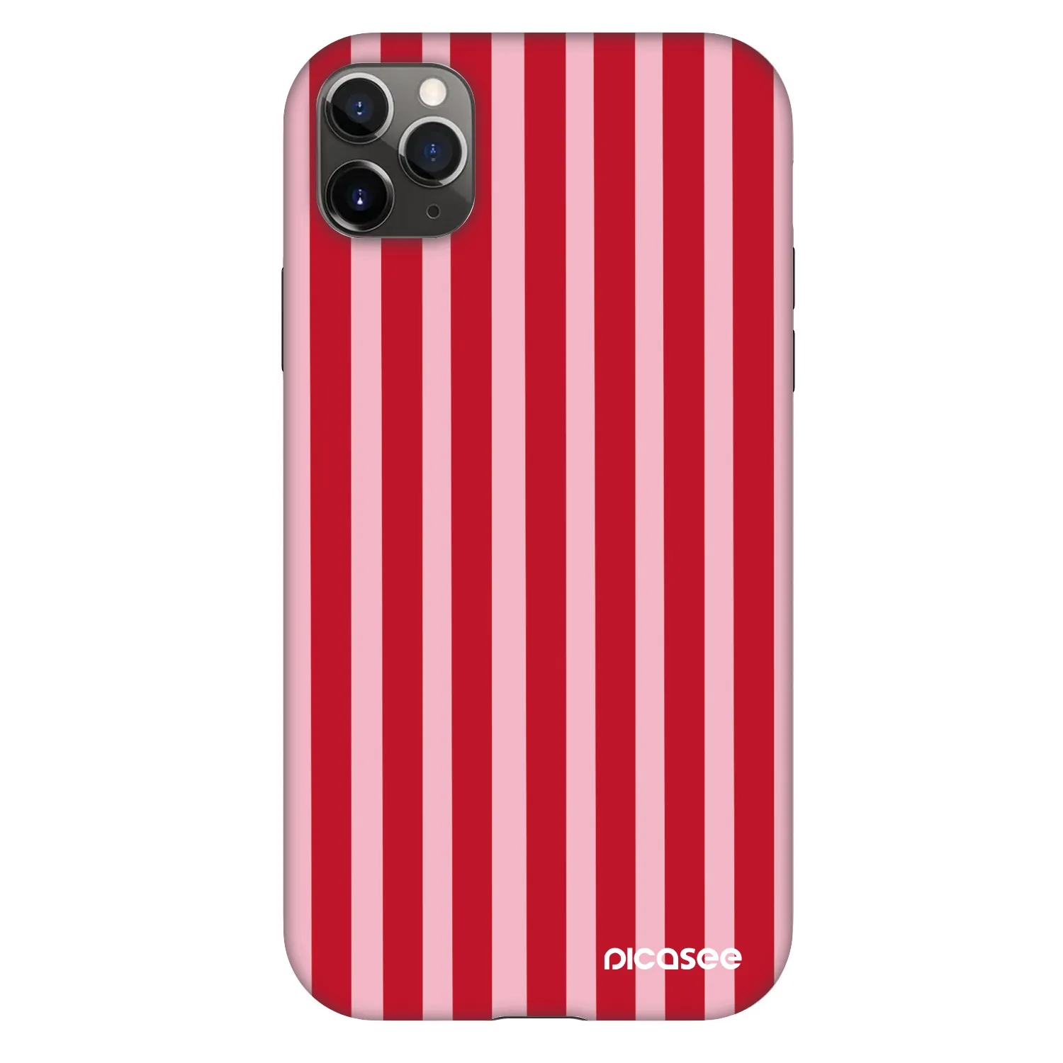 Picasee Fashion Case za Apple iPhone 11 Pro Max - Lines red
