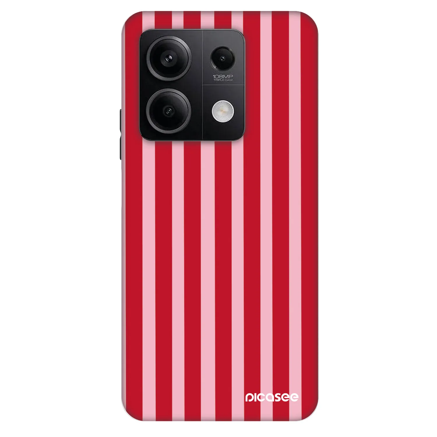 Picasee Fashion Case za Xiaomi Redmi Note 13 5G - Lines red