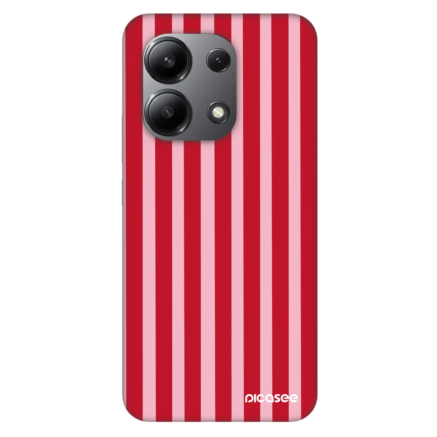 Picasee Fashion Case za Xiaomi Redmi Note 13 4G - Lines red