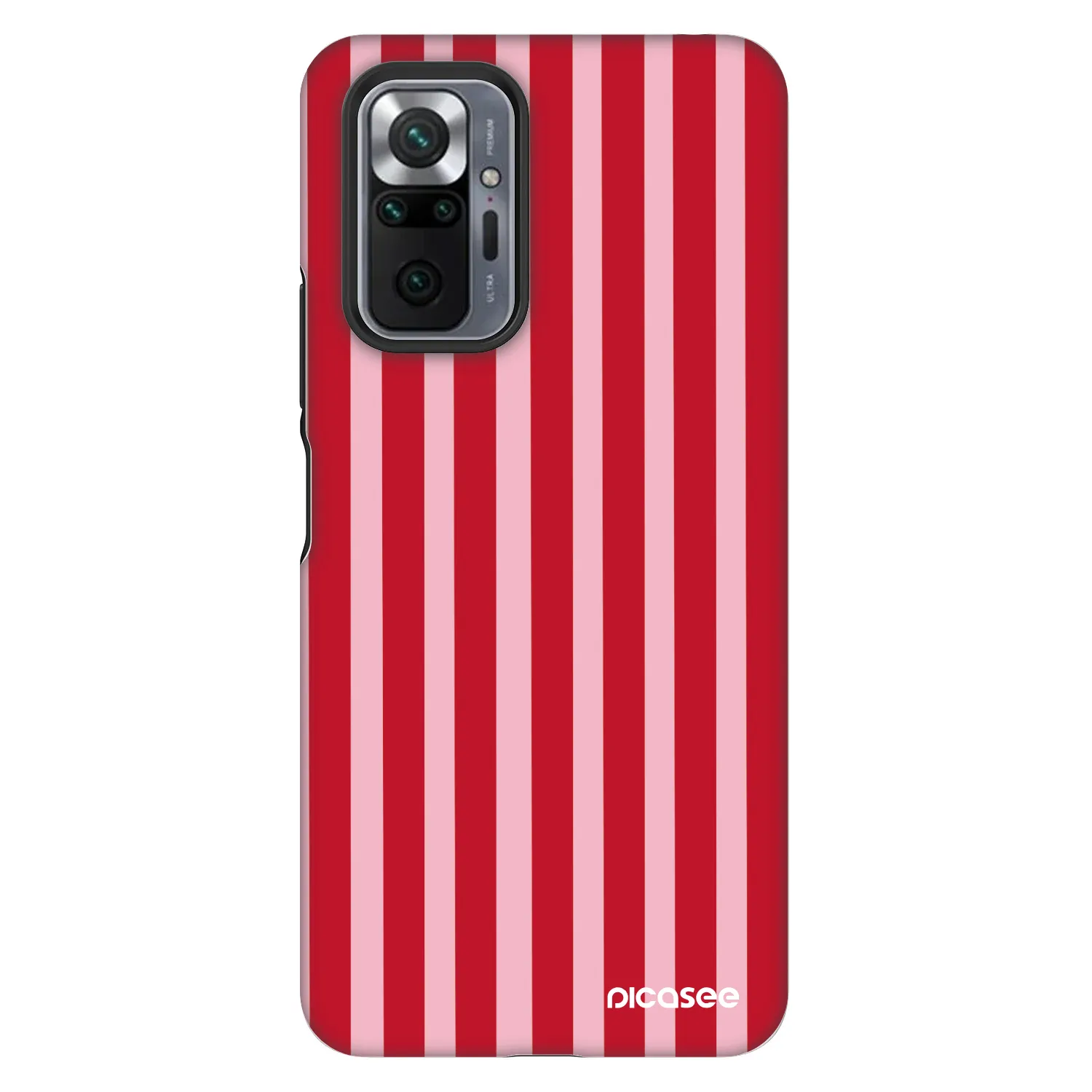 Picasee Fashion Case za Xiaomi Redmi Note 10 Pro - Lines red