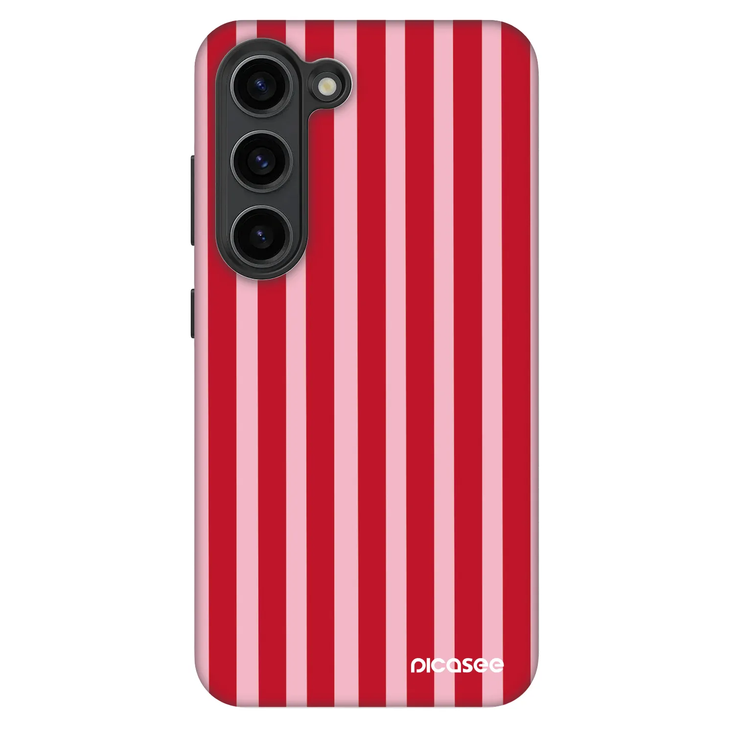 Picasee Fashion Case za Samsung Galaxy S23 5G - Lines red