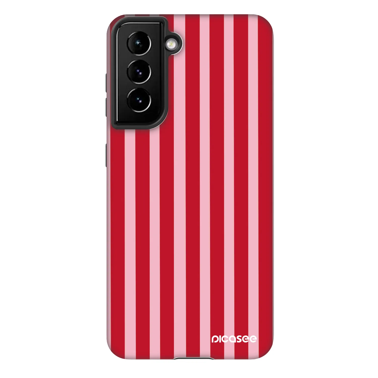Picasee Fashion Case za Samsung Galaxy S21 FE 5G - Lines red