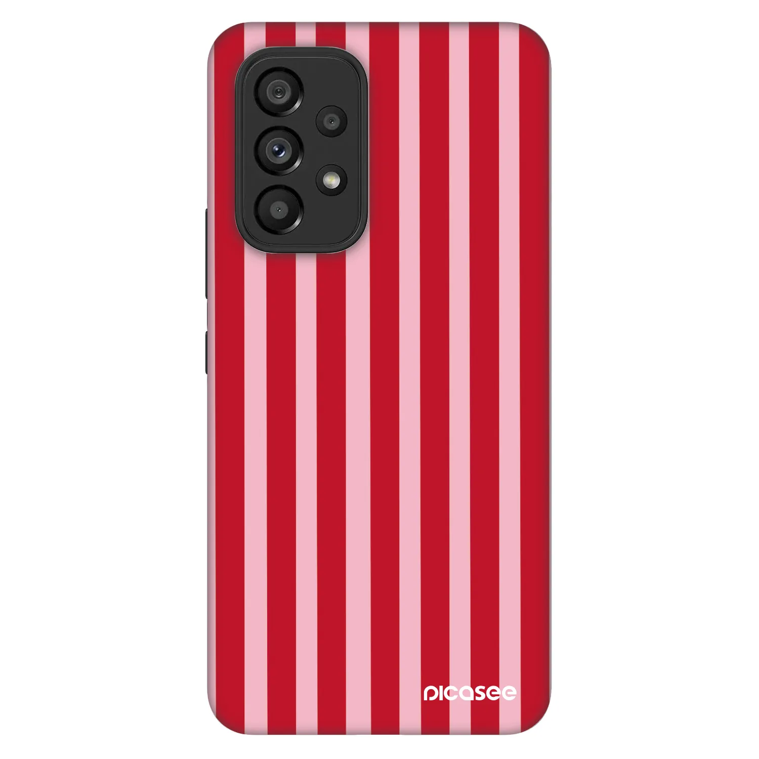 Picasee Fashion Case za Samsung Galaxy A53 5G A536 - Lines red