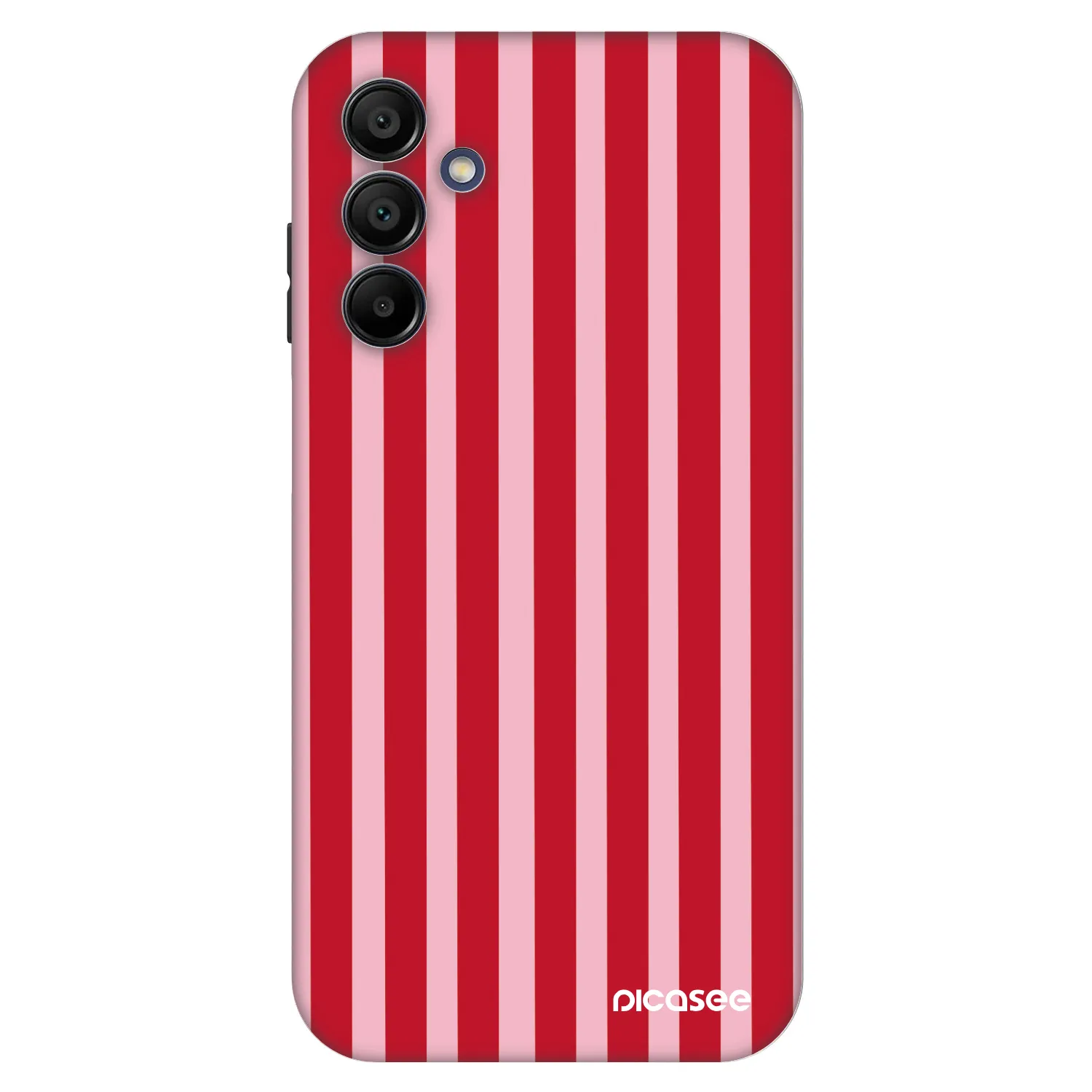 Picasee Fashion Case za Samsung Galaxy A15 A155F 4G - Lines red