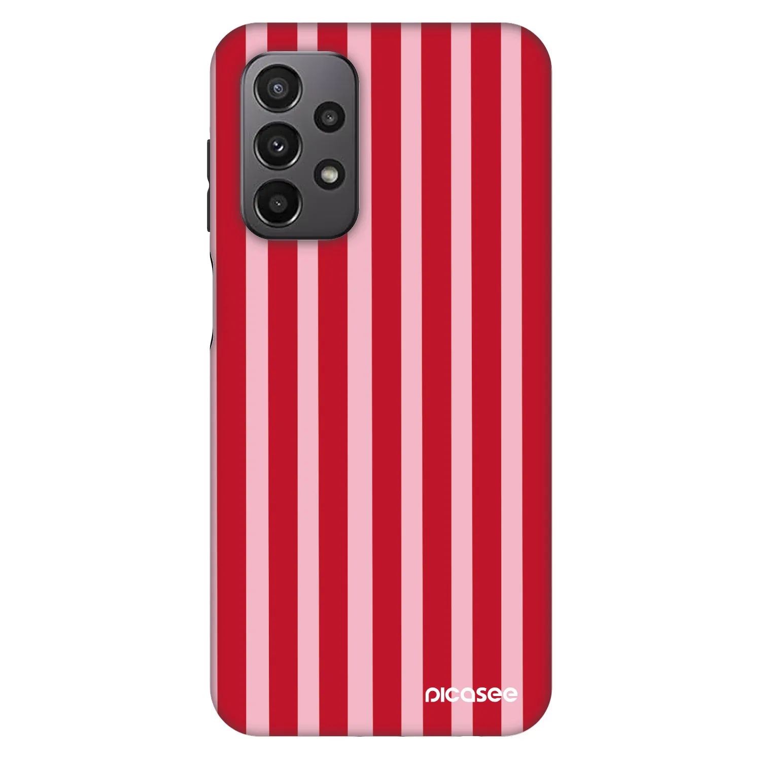 Picasee Fashion Case za Samsung Galaxy A23 A235F 4G - Lines red