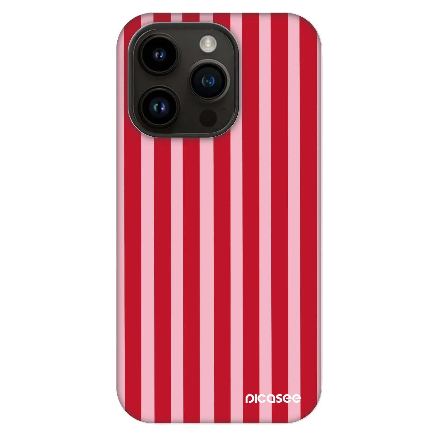 Picasee Fashion Case MagSafe za Apple iPhone 14 Pro - Lines red