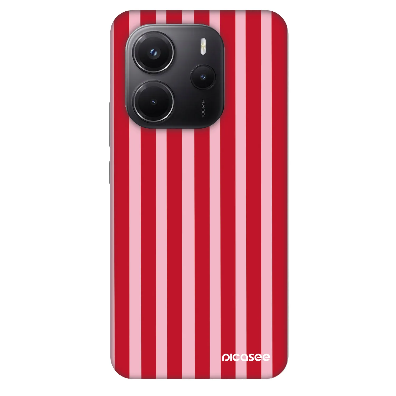 Picasee Fashion Case za Xiaomi Redmi Note 14 4G - Lines red